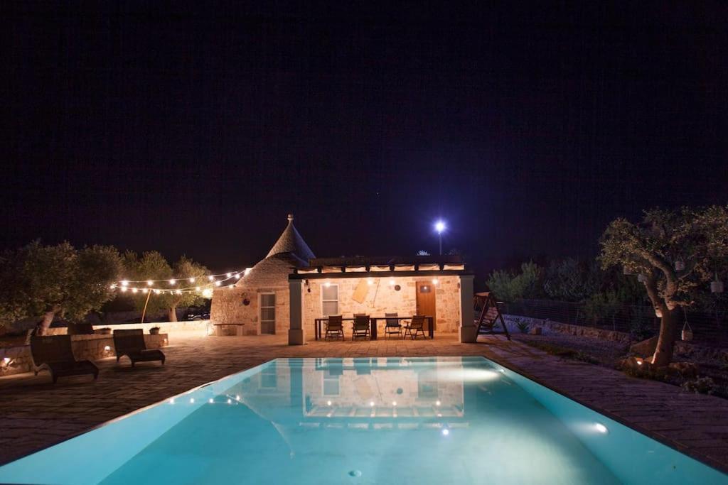 Villa Trullo Oasi Santo Stefano - private pool Castellana Grotte Esterno foto