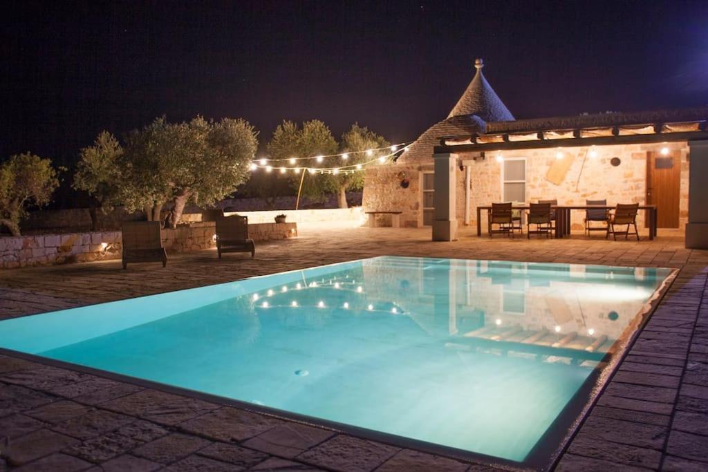 Villa Trullo Oasi Santo Stefano - private pool Castellana Grotte Esterno foto