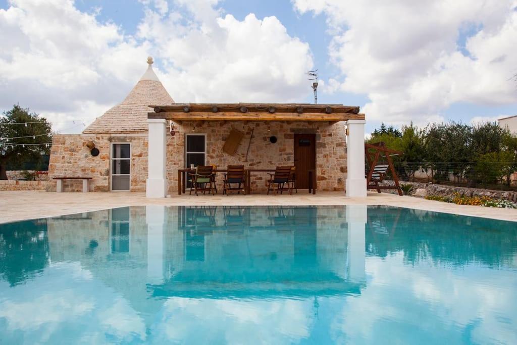 Villa Trullo Oasi Santo Stefano - private pool Castellana Grotte Esterno foto