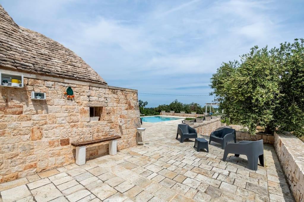 Villa Trullo Oasi Santo Stefano - private pool Castellana Grotte Esterno foto