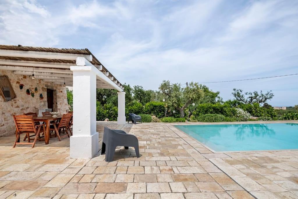 Villa Trullo Oasi Santo Stefano - private pool Castellana Grotte Esterno foto