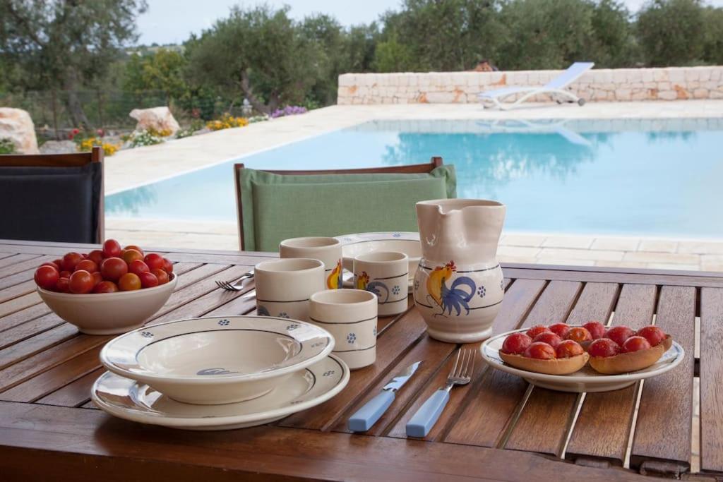 Villa Trullo Oasi Santo Stefano - private pool Castellana Grotte Esterno foto