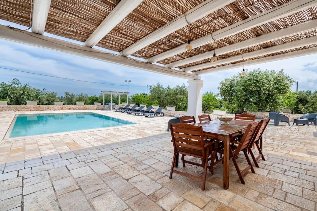 Villa Trullo Oasi Santo Stefano - private pool Castellana Grotte Esterno foto