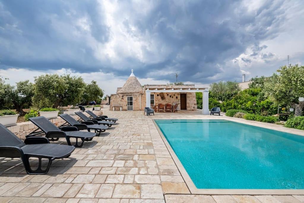 Villa Trullo Oasi Santo Stefano - private pool Castellana Grotte Esterno foto