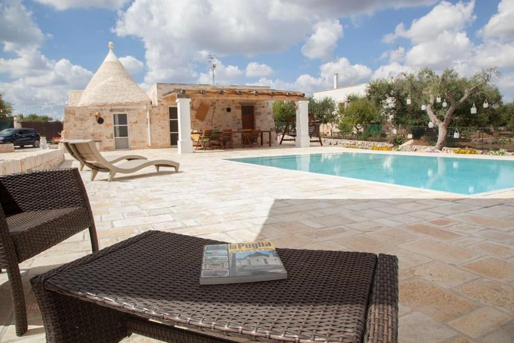 Villa Trullo Oasi Santo Stefano - private pool Castellana Grotte Esterno foto